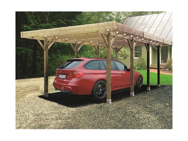 Carport base 4x5 hauteur 2,5m Solid Superia S7722