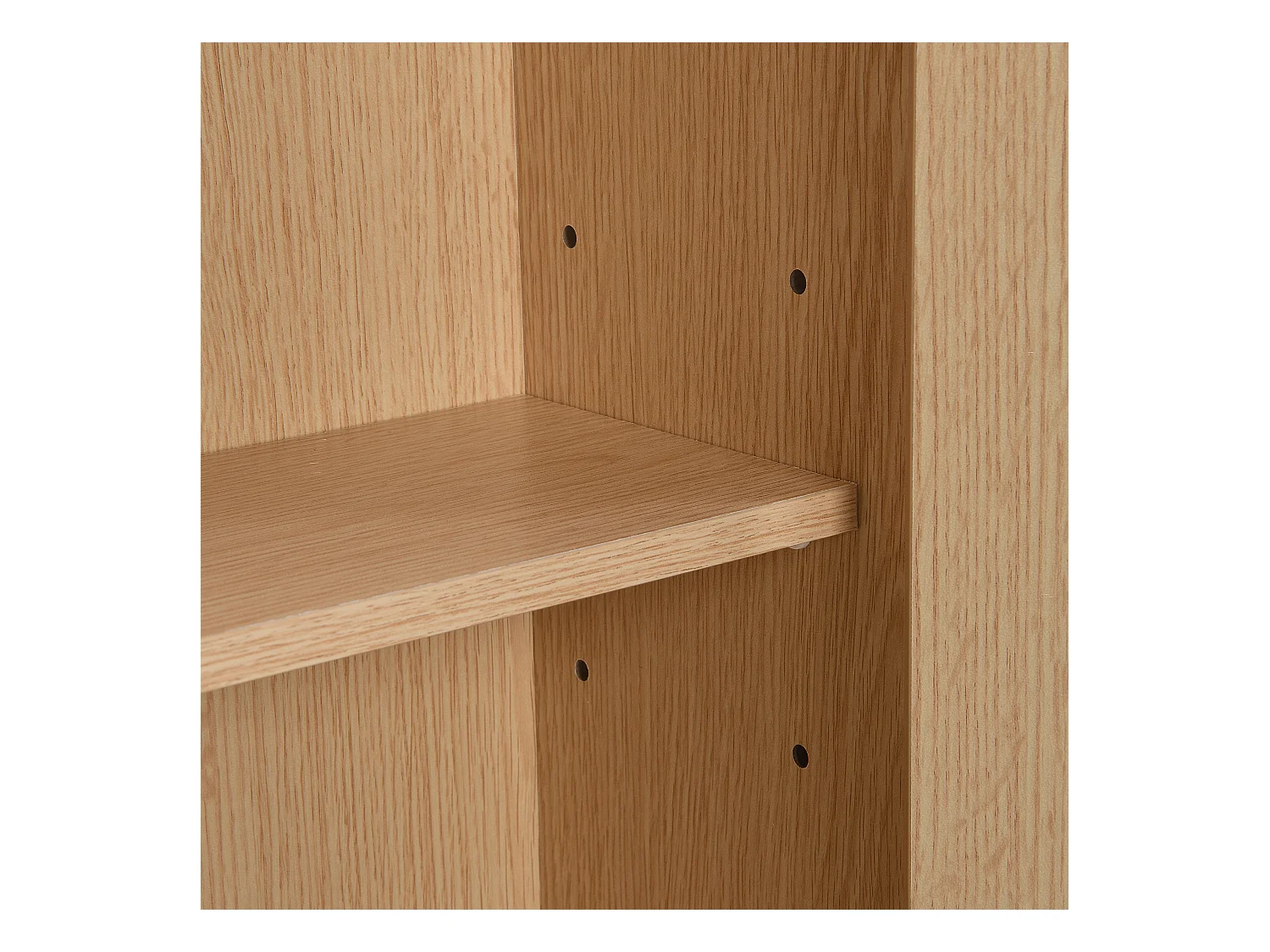 Rattan-Schuhschrank mit 4 Türen und 1 Schublade, Holzbeinen und Griffen