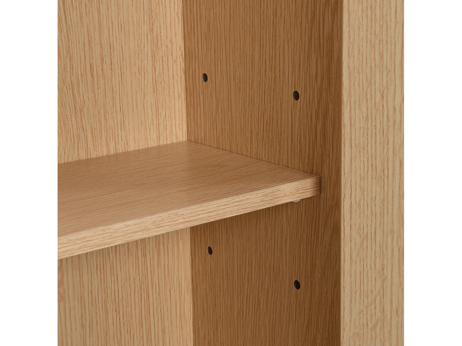 Szafka na buty z rattanu z 4 drzwiami i 1 szufladą, drewnianymi nogami i uchwytami