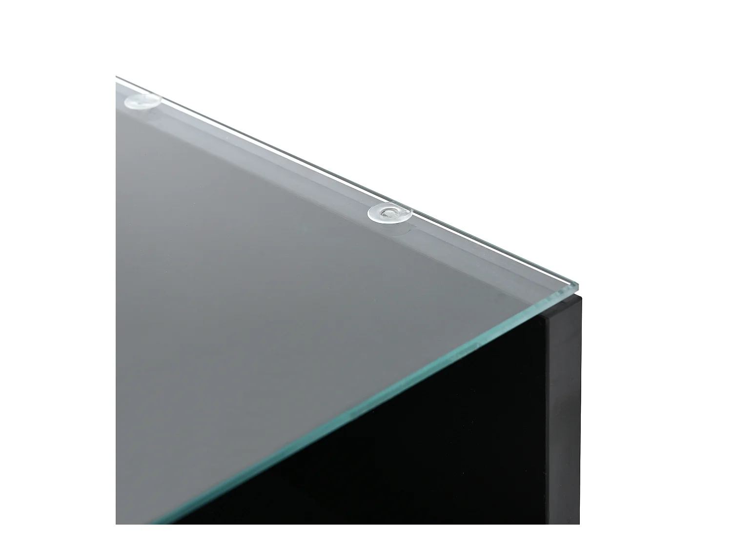 Table basse relevable Table basse noir avec 1 tiroir et éclairage LED à intensité variable