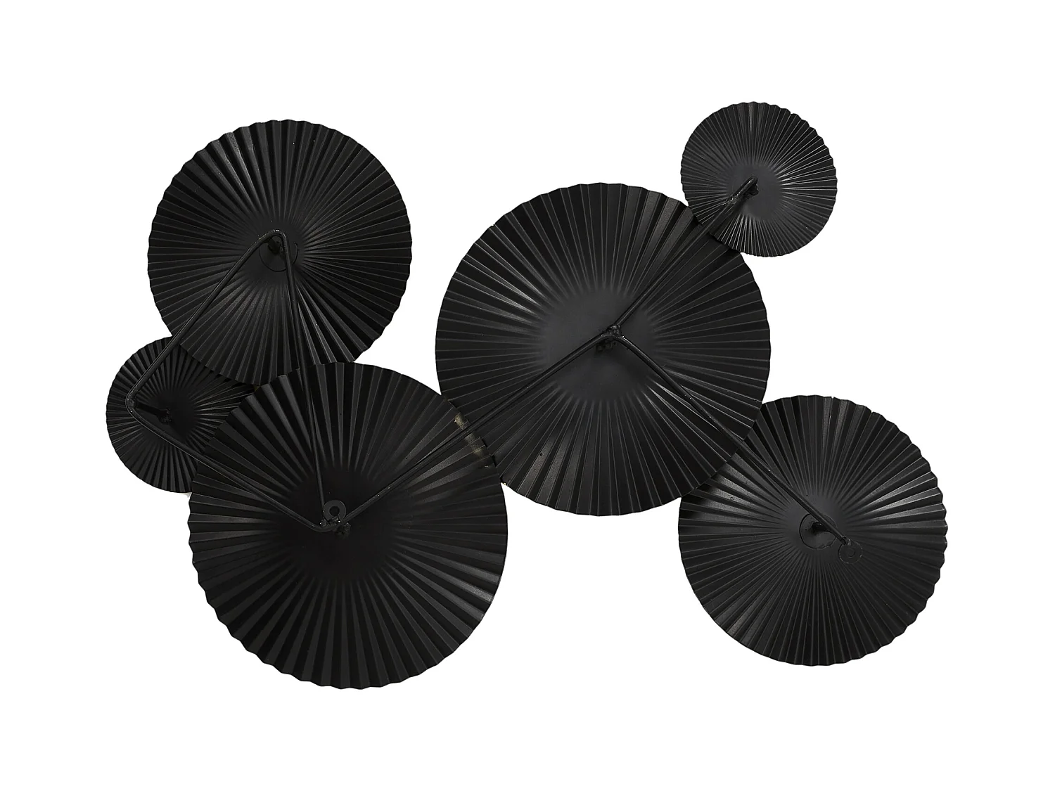 Deco Murale Metal Dore Or