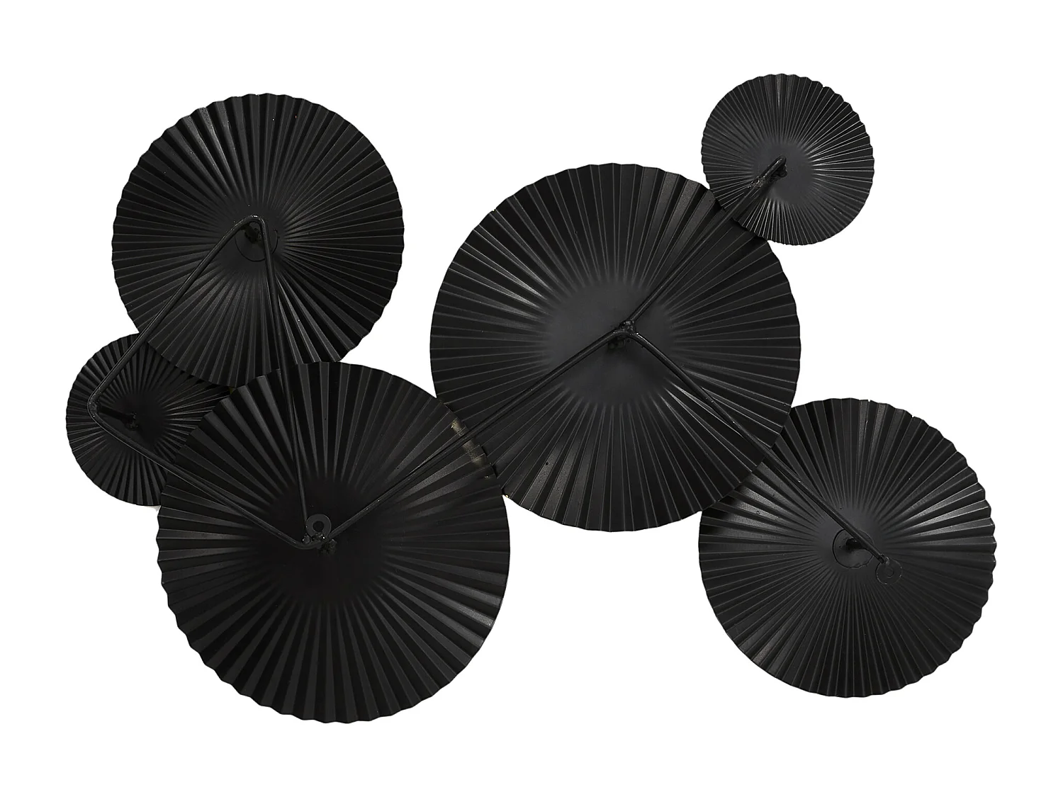 Deco Murale Metal Dore Or