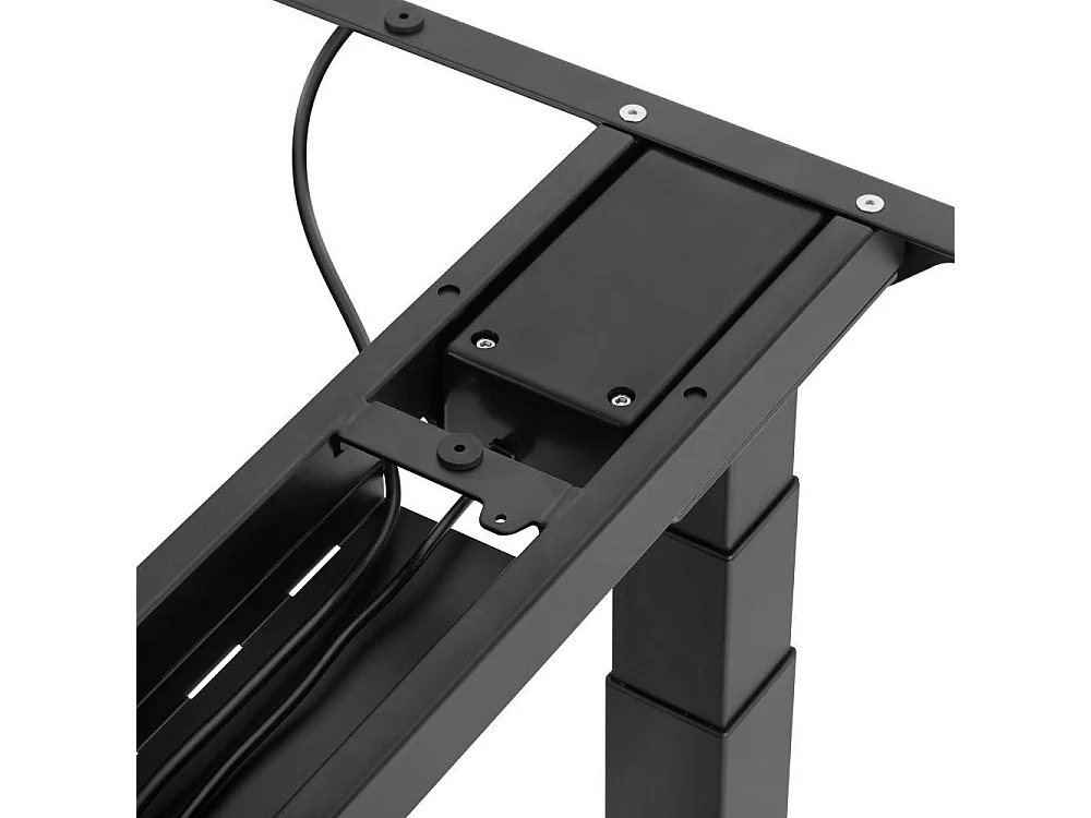 Bureau assis debout meuble noire 120 x 200 x 80 cm 08_0000391