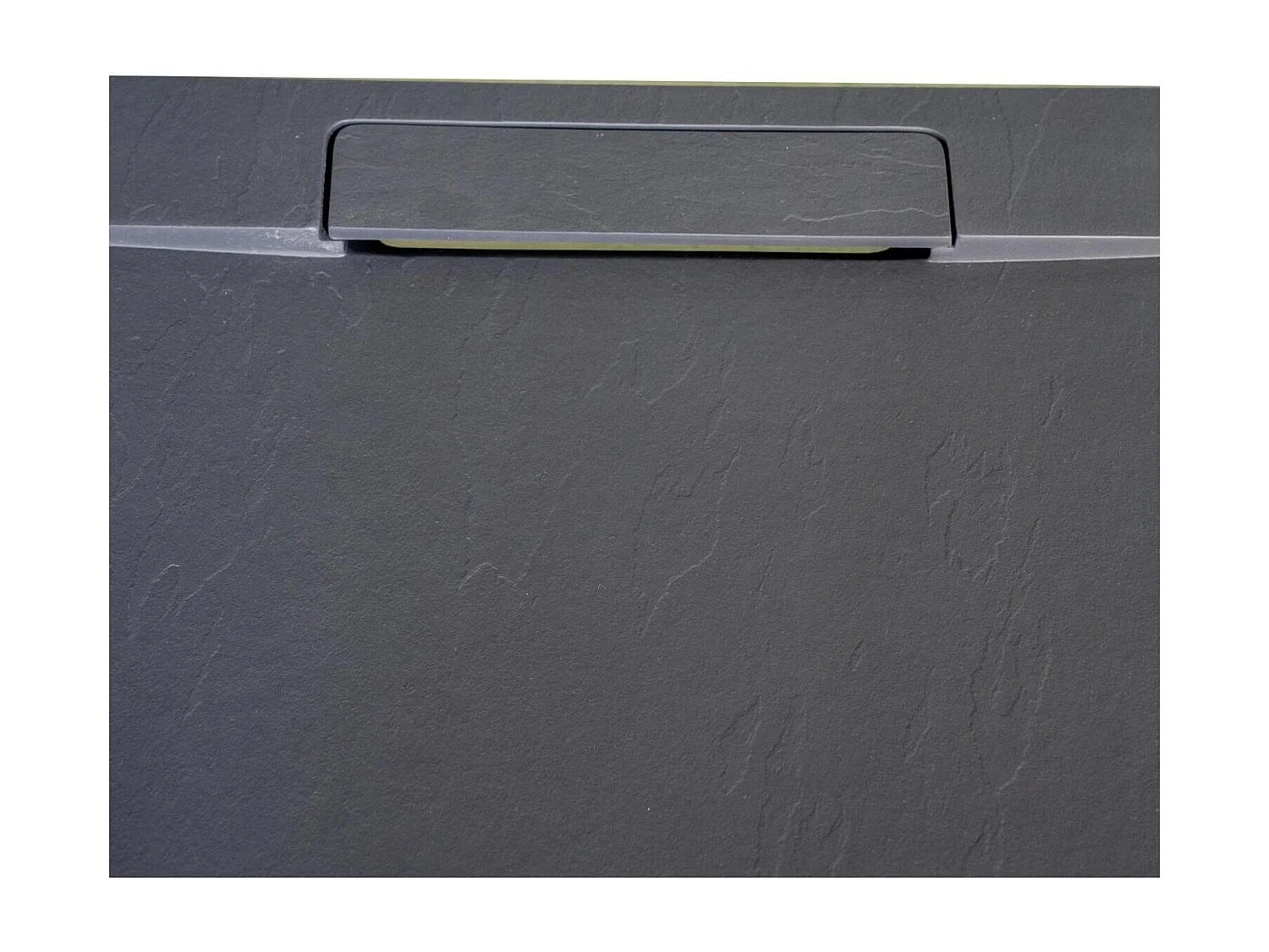 ONA extraflache Duschwanne in Schieferoptik 100x80cm 100x80