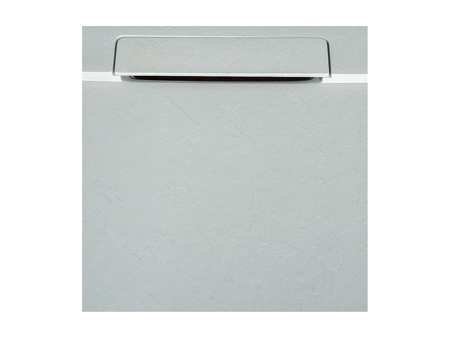 Base de duche extra plana ONA em tom cinza claro com efeito pedra 120x80