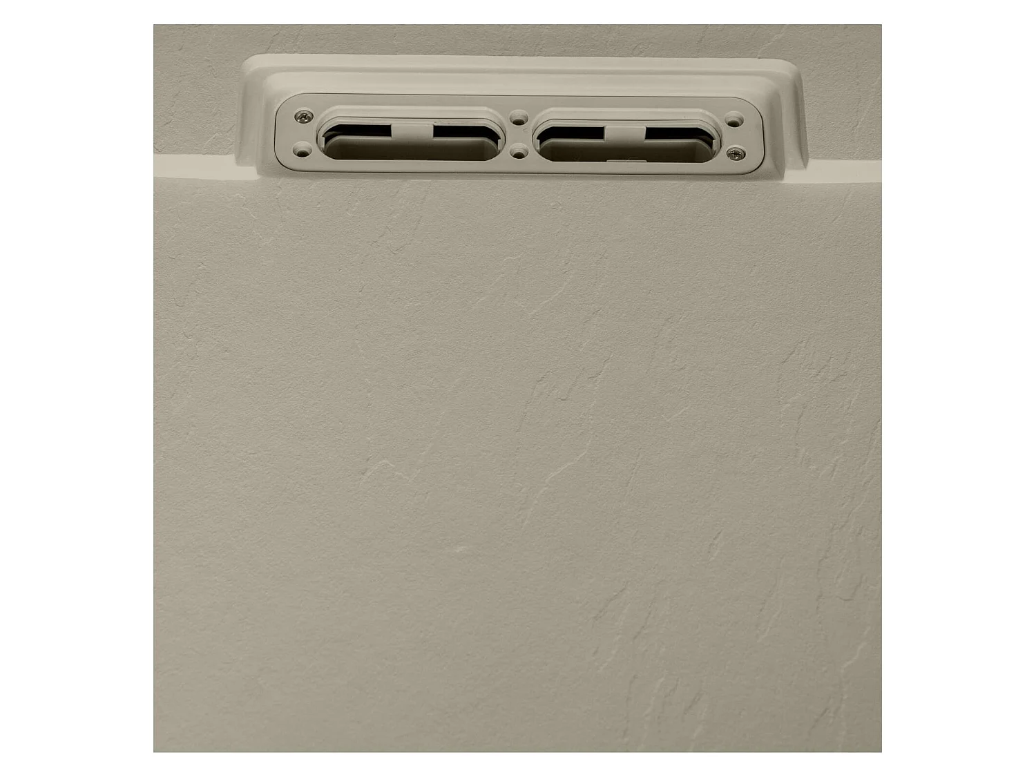 ONA extraflache Duschwanne in Sandschieferoptik 140x90