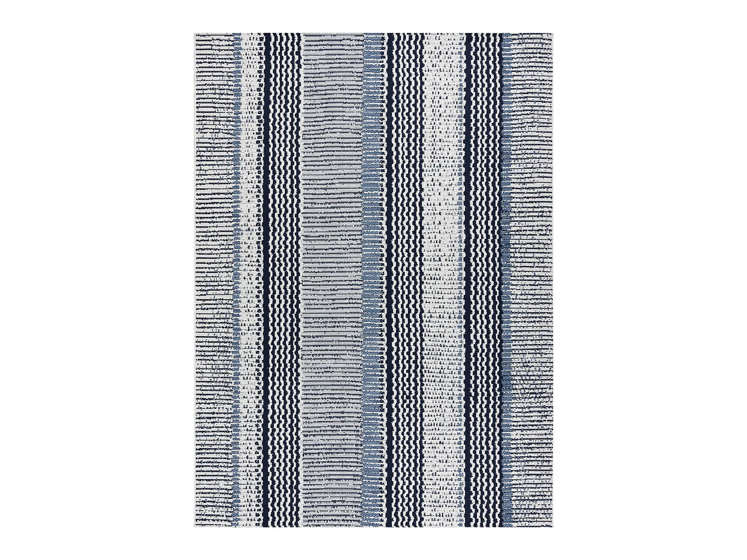 Sisal tapijt SISAL COLOR 47276/396 Strepen witkleuring 140x200 cm