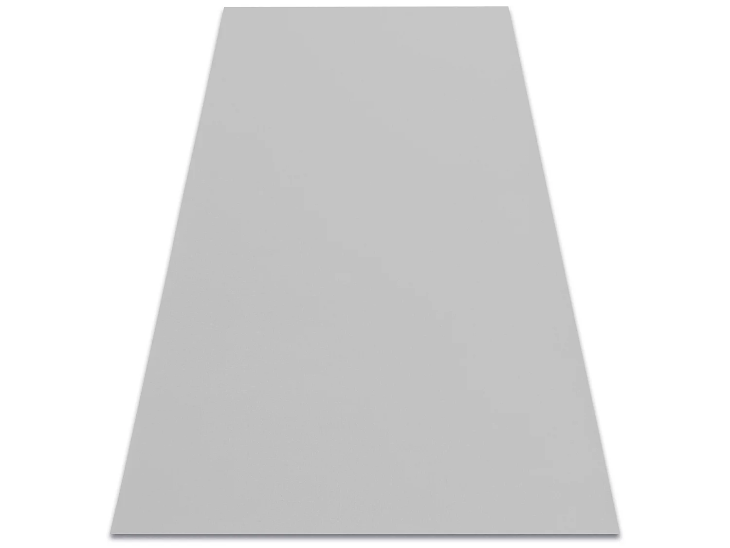 Tapis ANTIDÉRAPANT RUMBA 1719 couleur unique gris clair 200x300 cm
