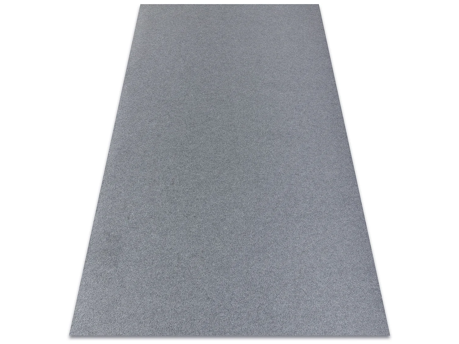 Tapis ANTIDÉRAPANT RUMBA 1809 couleur unique gris chiné 100x200 cm