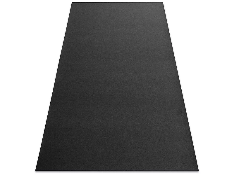 Tappeto SPESSA GOMMATA RUMBA 1909 colore unico antracite 150x200 cm