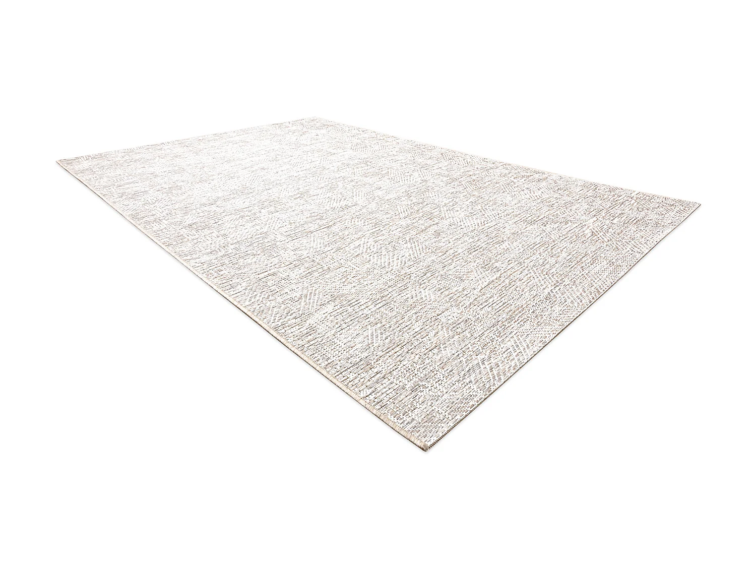 Tapis COLOR 47373560 SISAL labyrinthe beige 80x150 cm