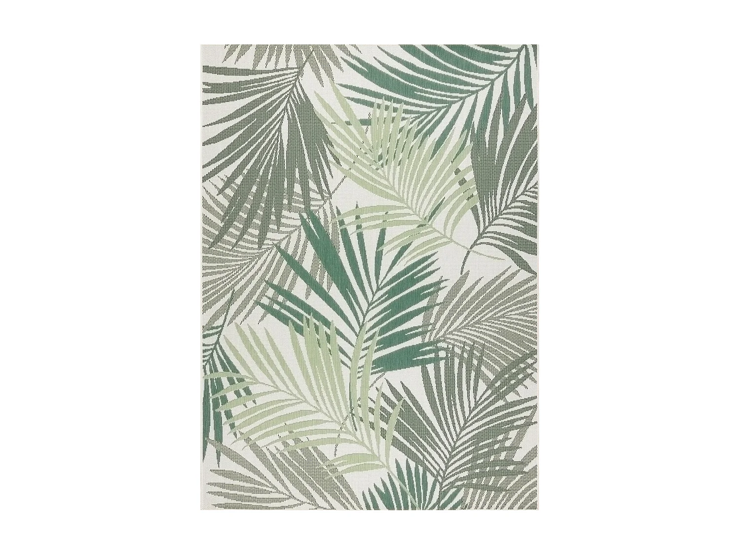 Sisal tapijt SISAL COLOR 19433/062 Blad JUNGLE groenekleuring 80x150 cm