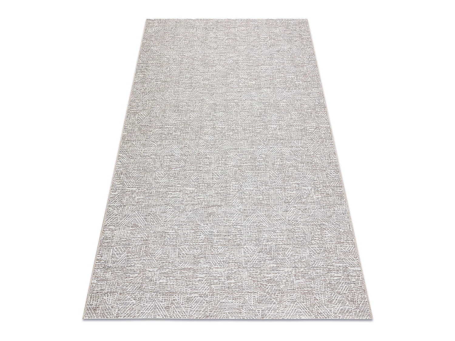 Tapis COLOR 47373560 SISAL labyrinthe beige 120x170 cm