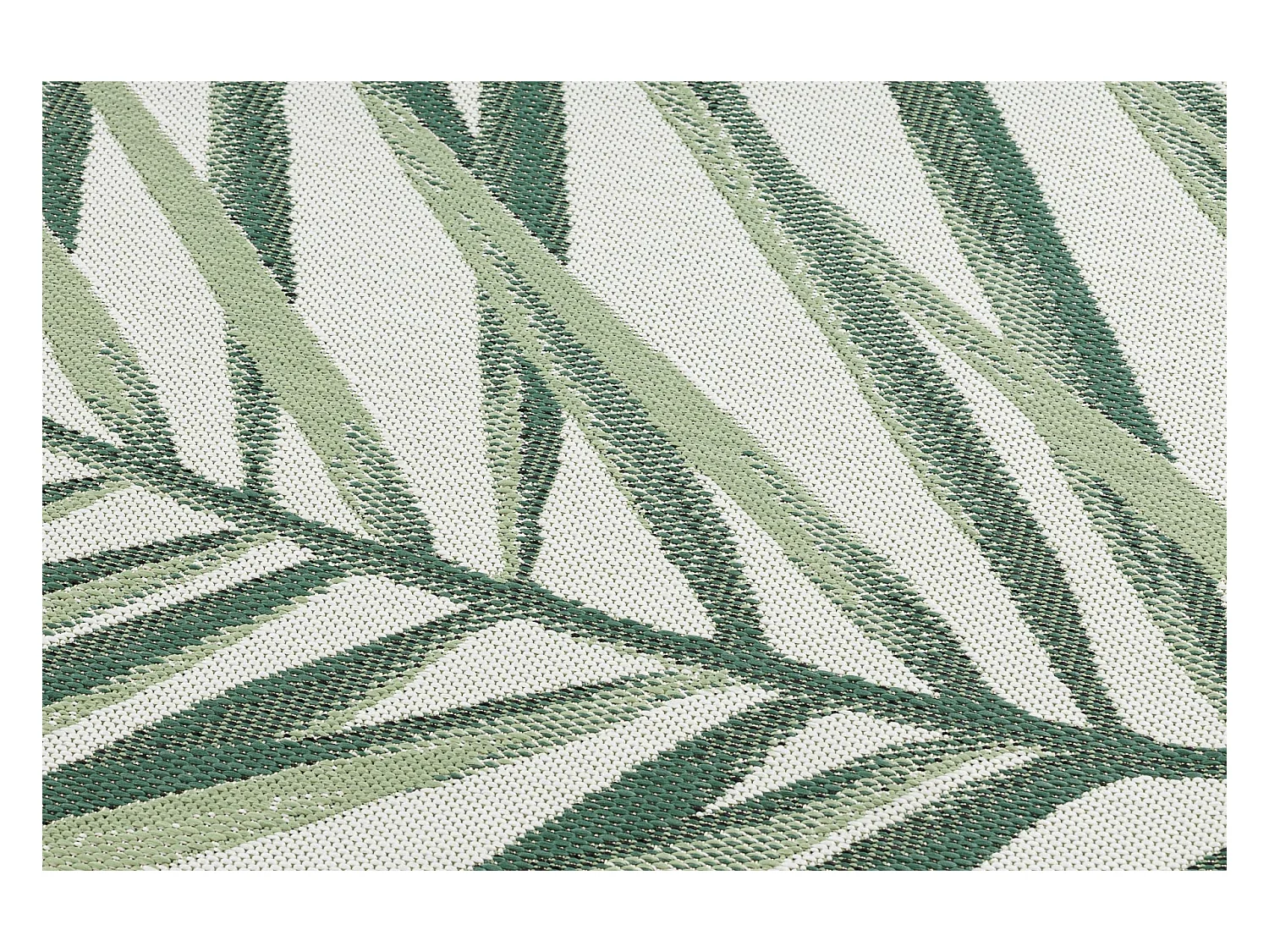 Sisal tapijt SISAL COLOR 19434/062 Blad JUNGLE groenkleuring 80x150 cm