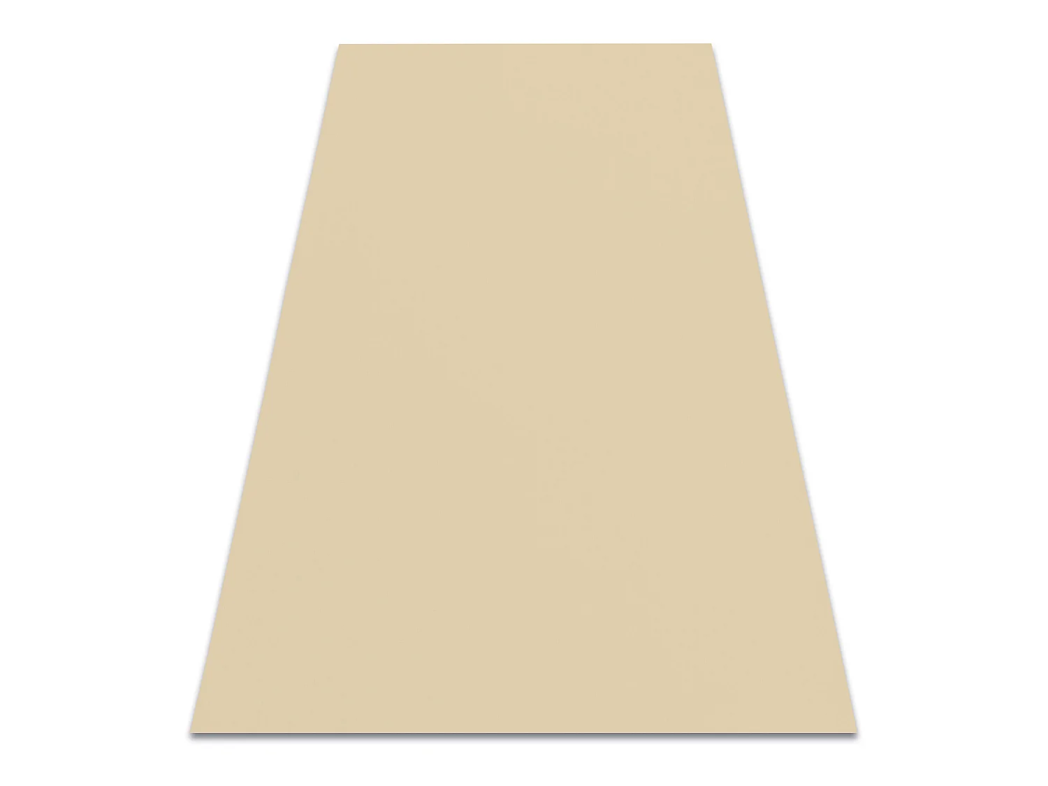 Tapis ANTIDÉRAPANT RUMBA 1963 couleur unique crème 200x300 cm