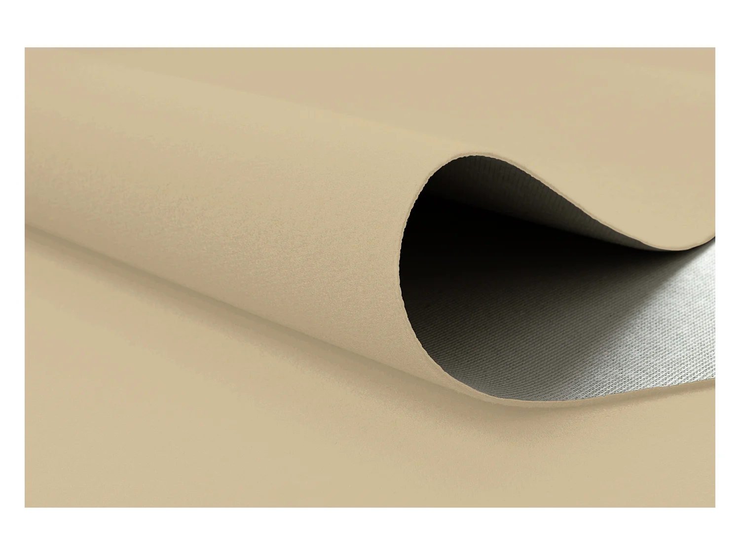 Tapis ANTIDÉRAPANT RUMBA 1963 couleur unique crème 200x300 cm