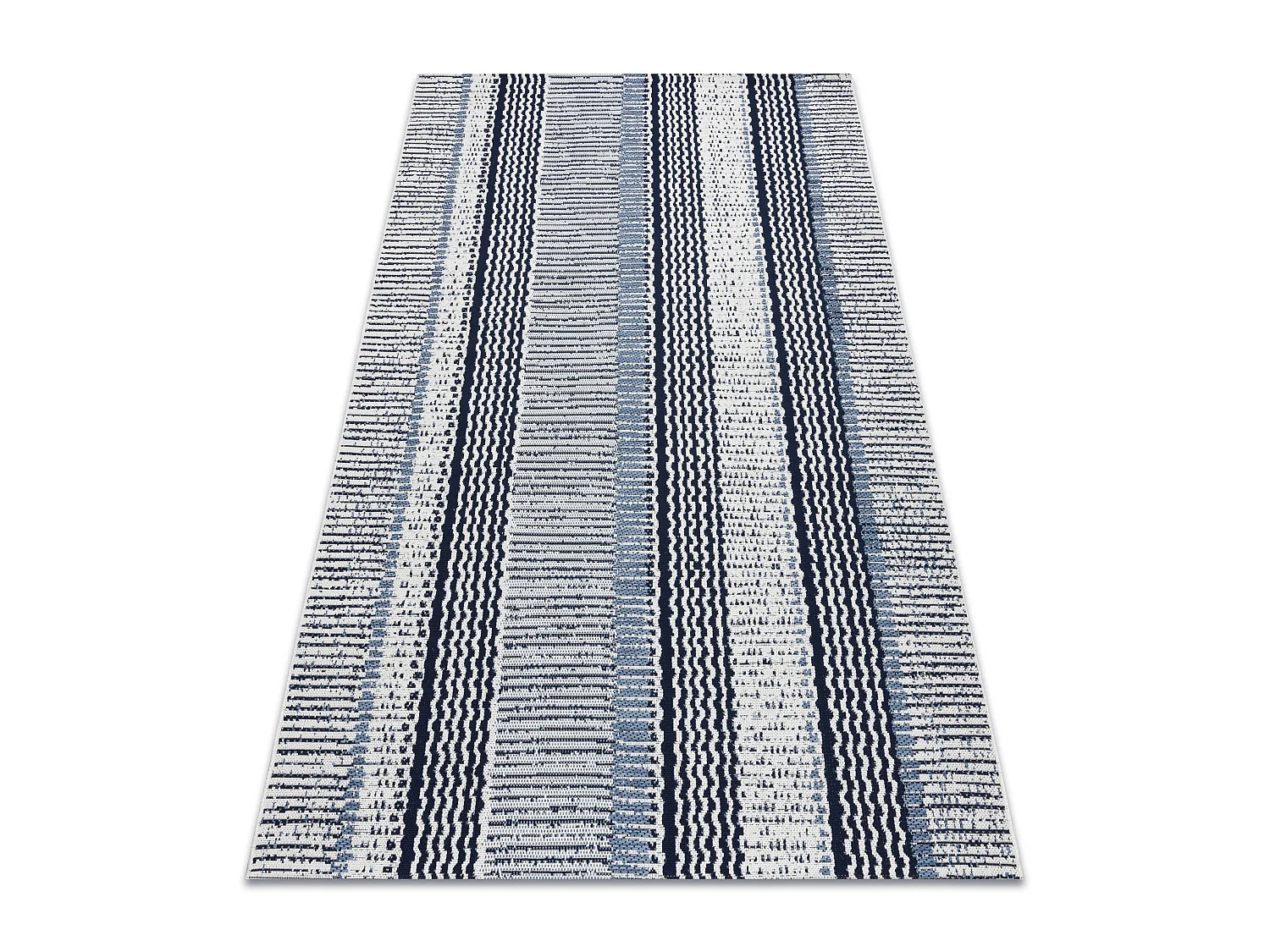 Sisal tapijt SISAL COLOR 47276/396 Strepen witkleuring 60x110 cm