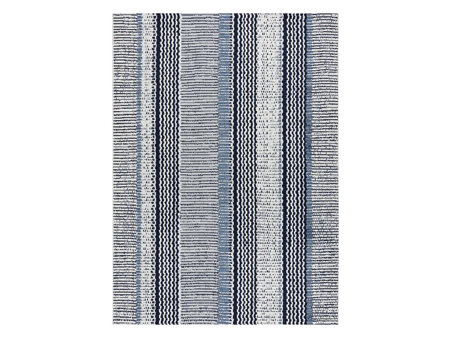 Sisal tapijt SISAL COLOR 47276/396 Strepen witkleuring 60x110 cm