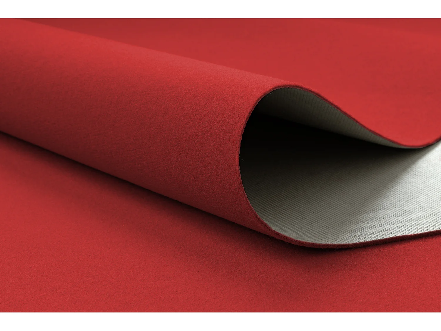 Tapijt met rubber bekleed RUMBA 1974 éénkleurig bordeauxrood, rood 200x300 cm