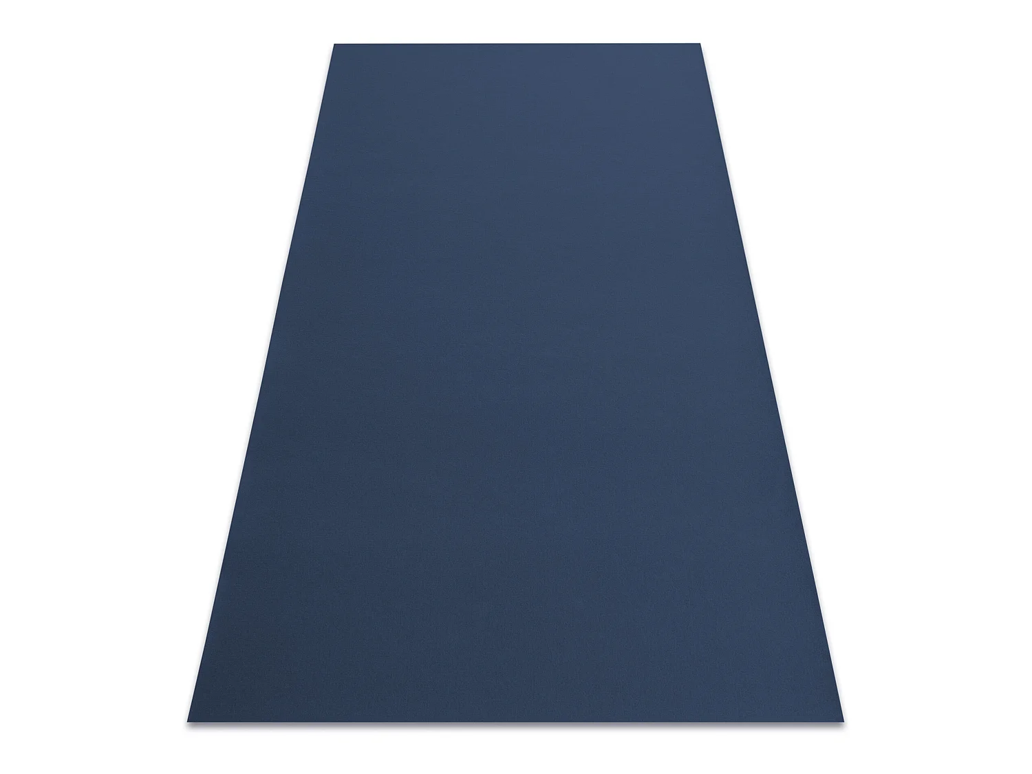 Tapis ANTIDÉRAPANT RUMBA 1390 couleur unique bleu foncé 70x200 cm