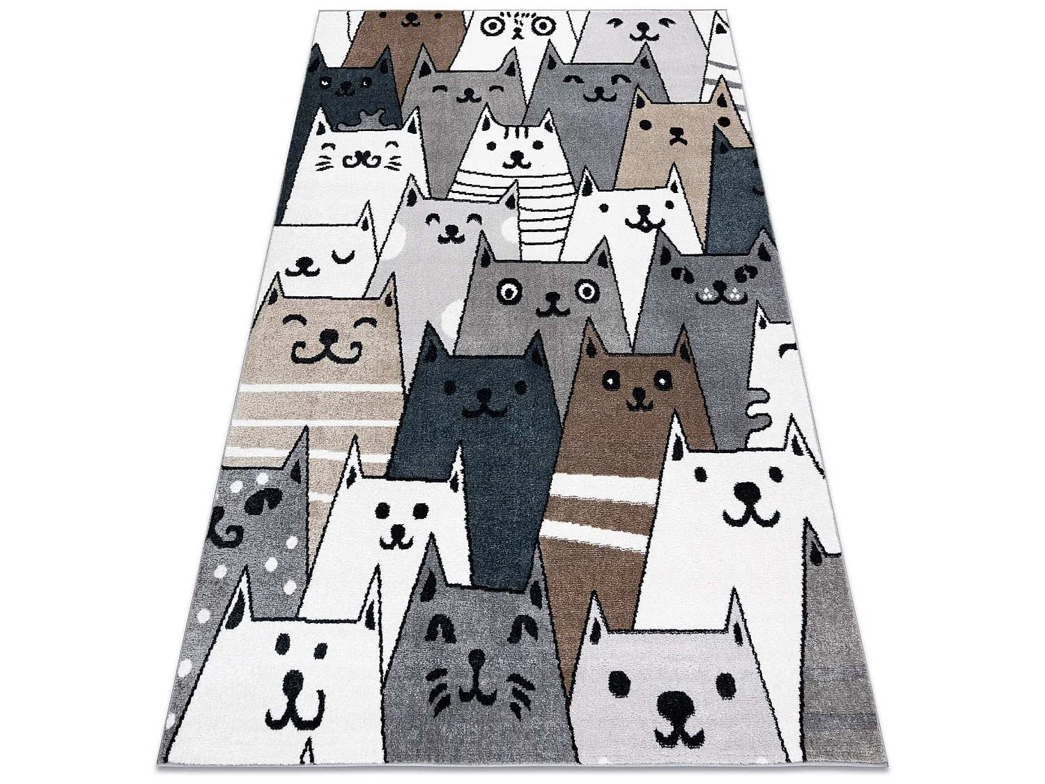 Tapijt FUN Pets voor kinderen, dieren multi 200x290 cm