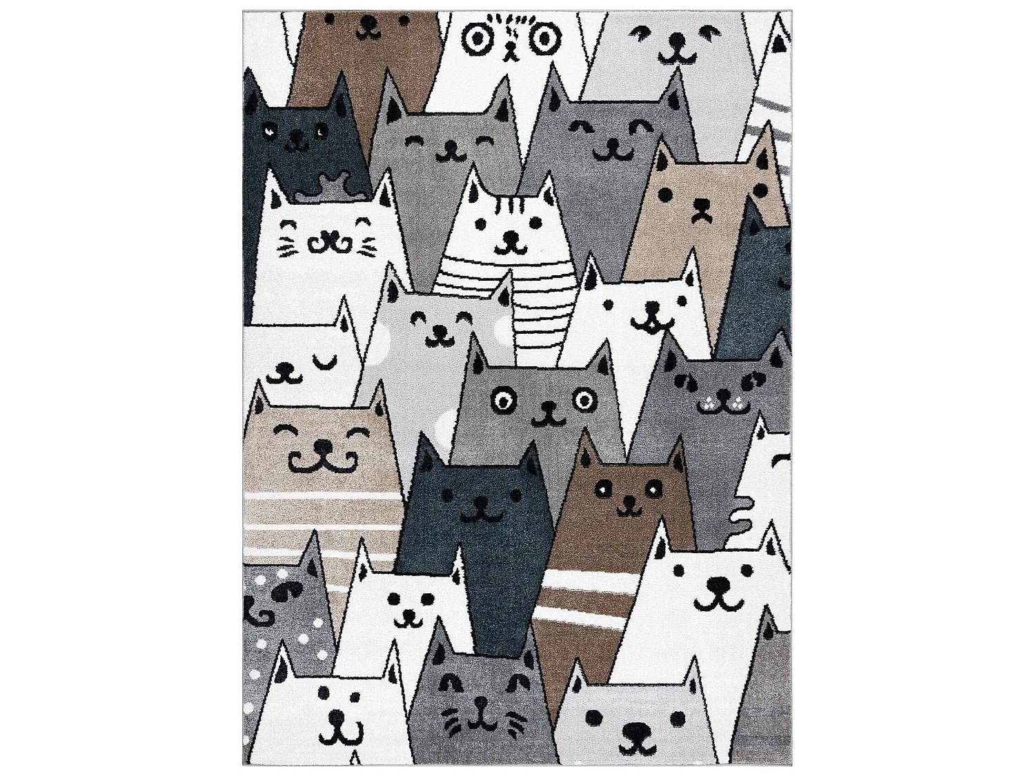 Tapijt FUN Pets voor kinderen, dieren multi 200x290 cm