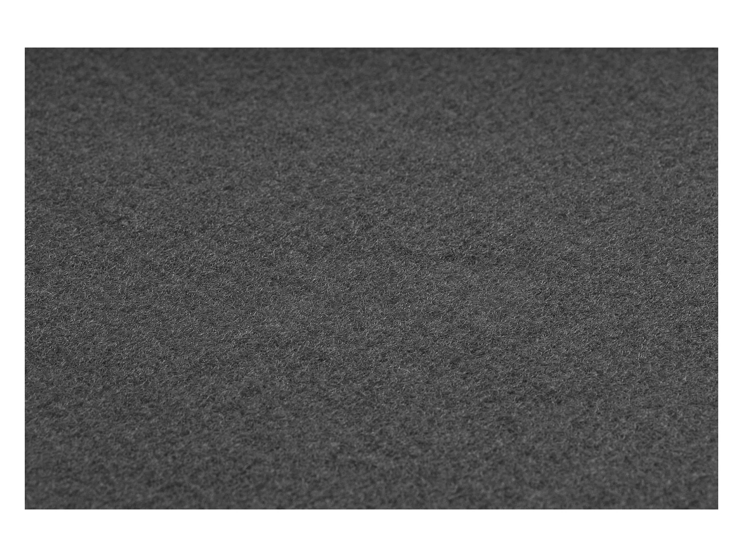 Tapis ANTIDÉRAPANT RUMBA 1897 couleur unique gris foncé 60x200 cm