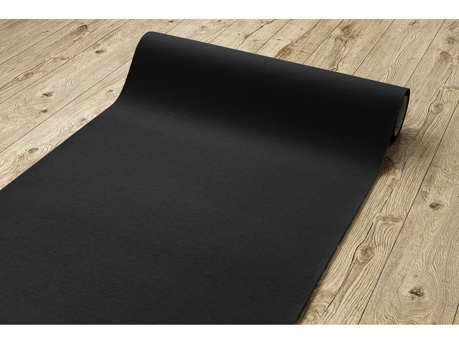 Tapis ANTIDÉRAPANT RUMBA 1909 couleur unique anthracite 200x250 cm