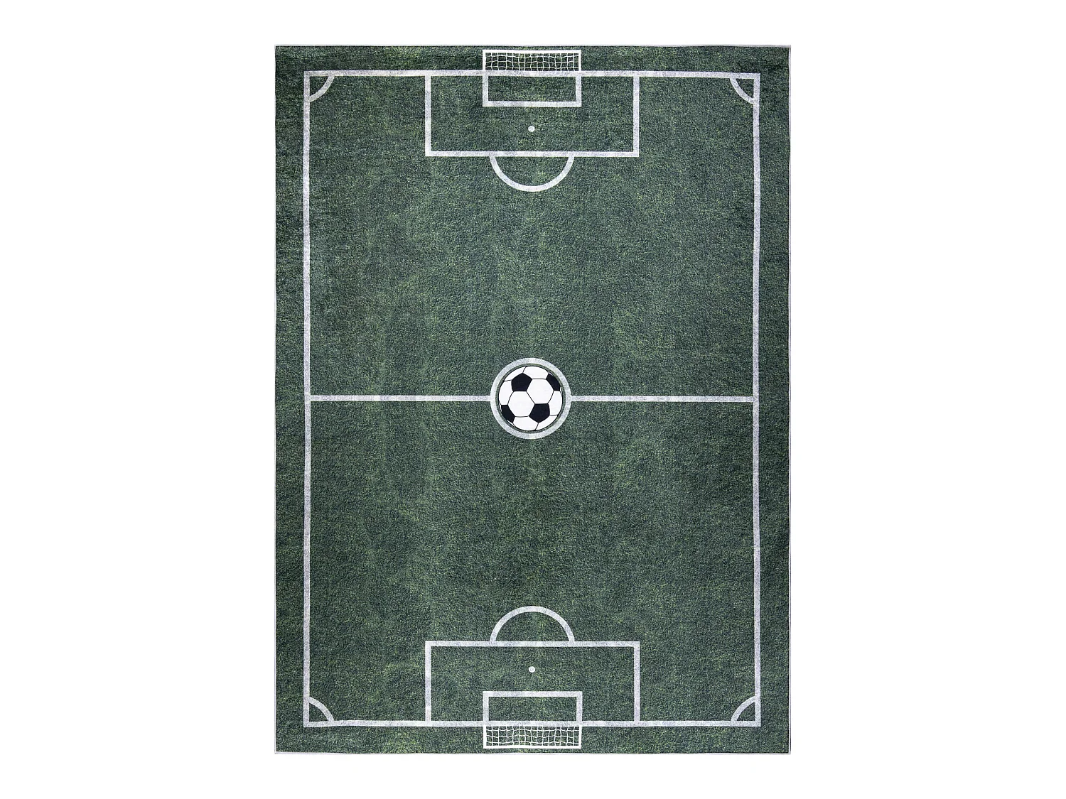 BAMBINO 2138 Waschteppich Spielfeld, Fußball für Kinder Anti-Rutsch  120x170 cm