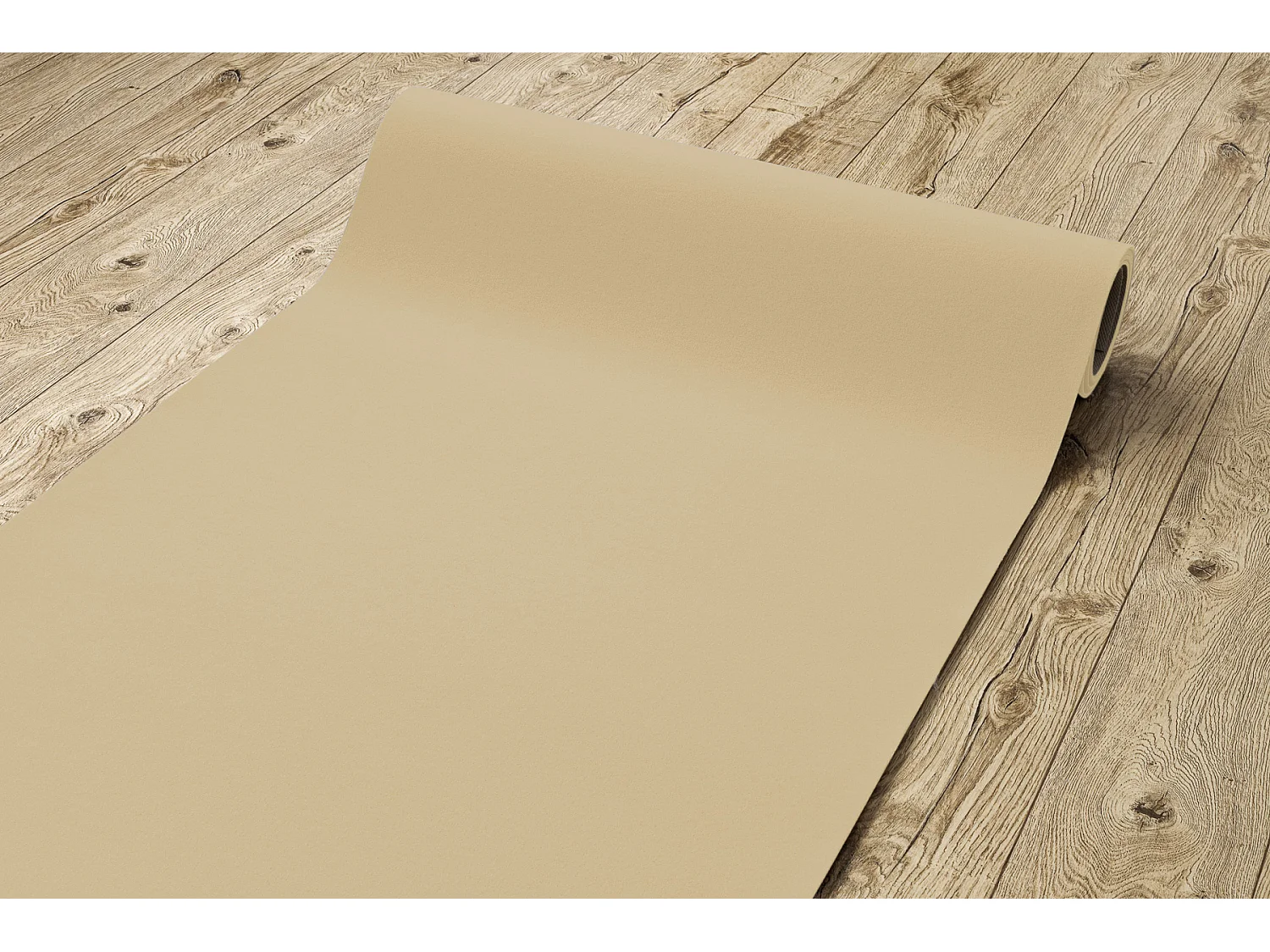 Tapijt met rubber bekleed RUMBA 1963 éénkleurig room 80x200 cm