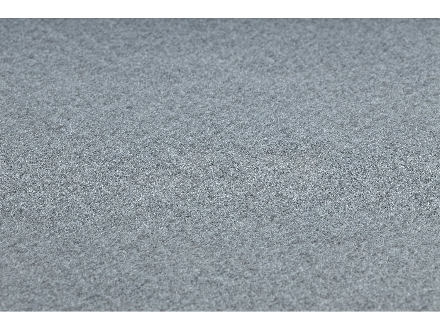 Tapijt met rubber bekleed RUMBA éénkleurig grijs 80x300 cm