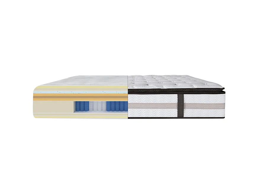 Matelas 140 x 190 cm avec gel à mémoire de forme - ROYAL