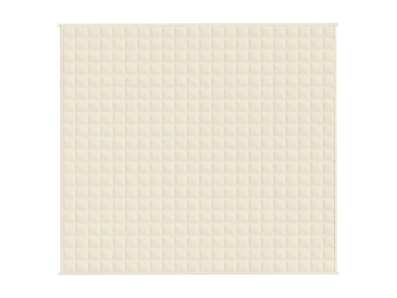 Couverture | Plaid lestée Crème clair 200x225 cm 13 kg Tissu