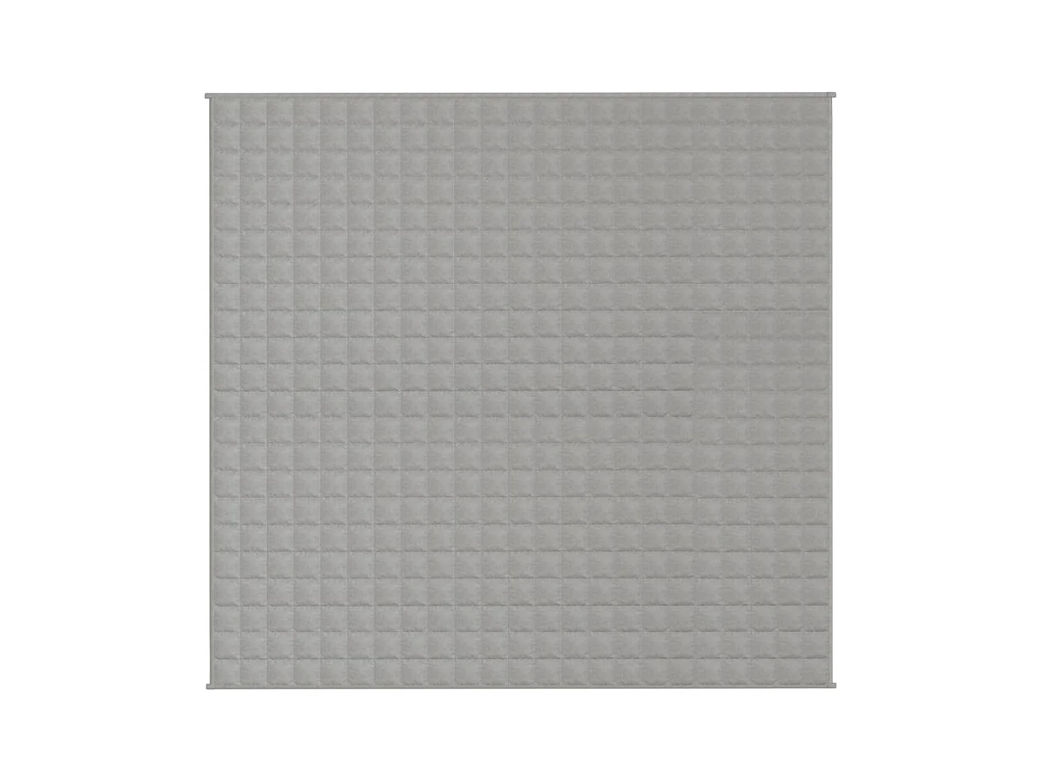 Couverture | Plaid lestée Gris 220x230 cm 15 kg Tissu