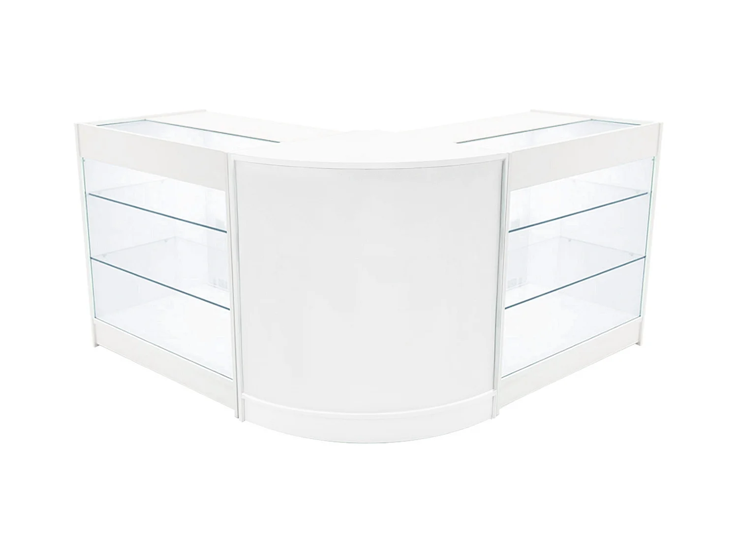 Helios LED Winkel Toonbank Set CM60 & 2 x K900 - Wit