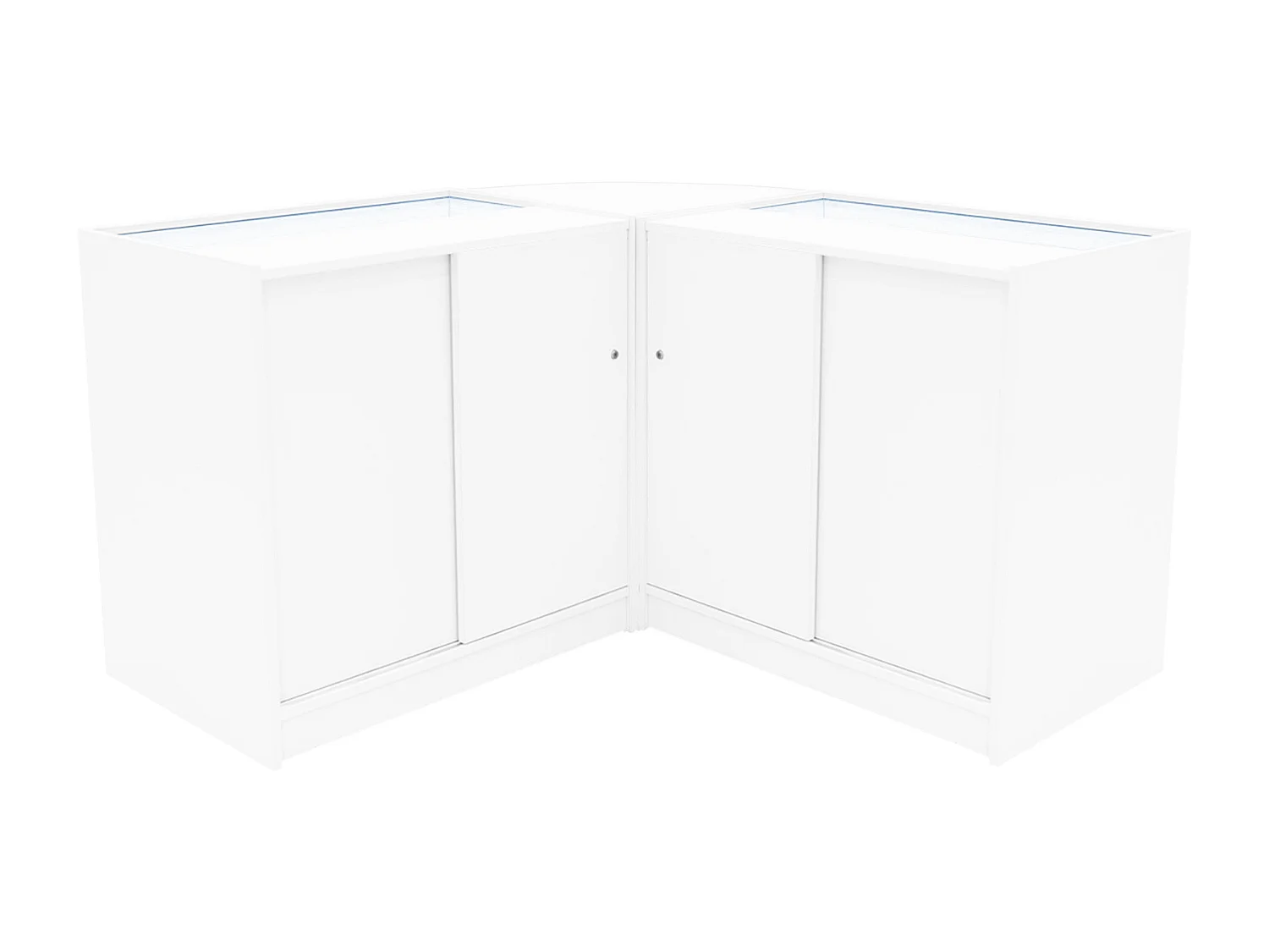 Zestaw oświetlenia sklepowego Helios LED CM60 i 2 x K900 – biały