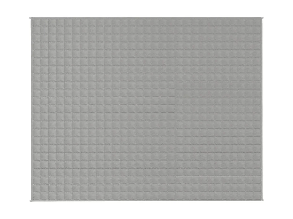 Couverture | Plaid lestée Gris 235x290 cm 11 kg Tissu