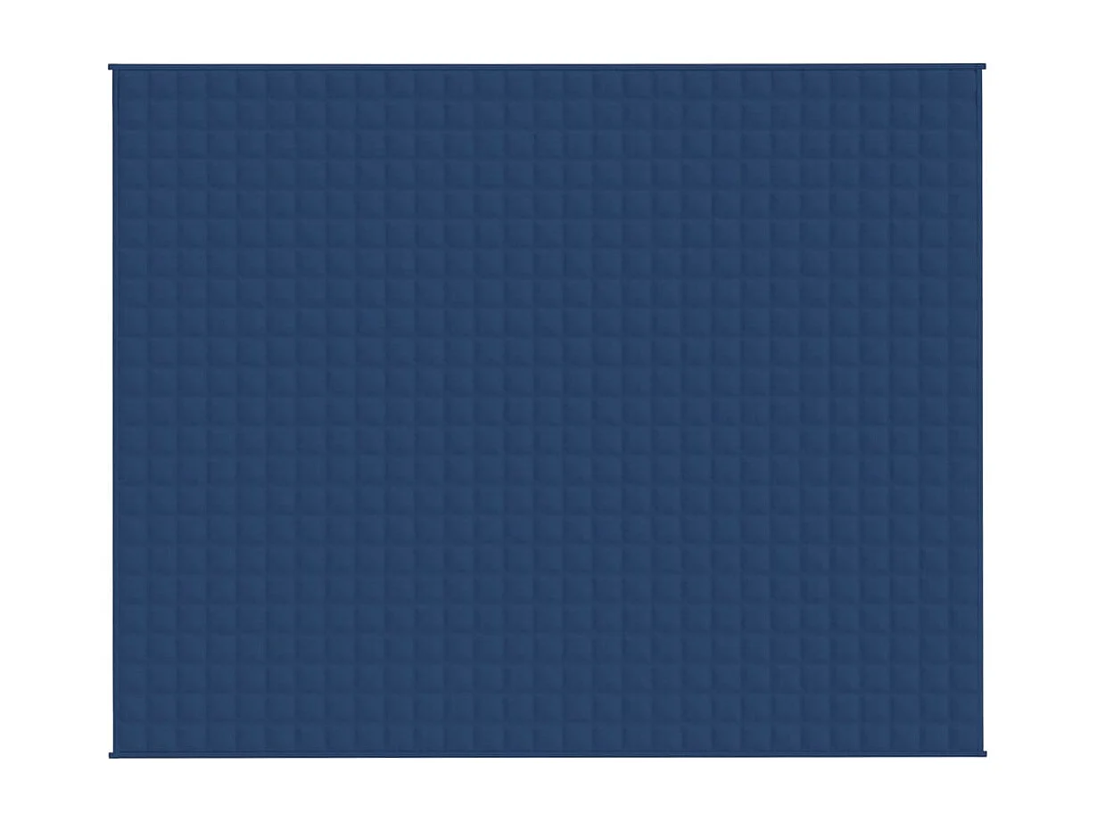 Couverture | Plaid lestée Bleu 235x290 cm 15 kg Tissu