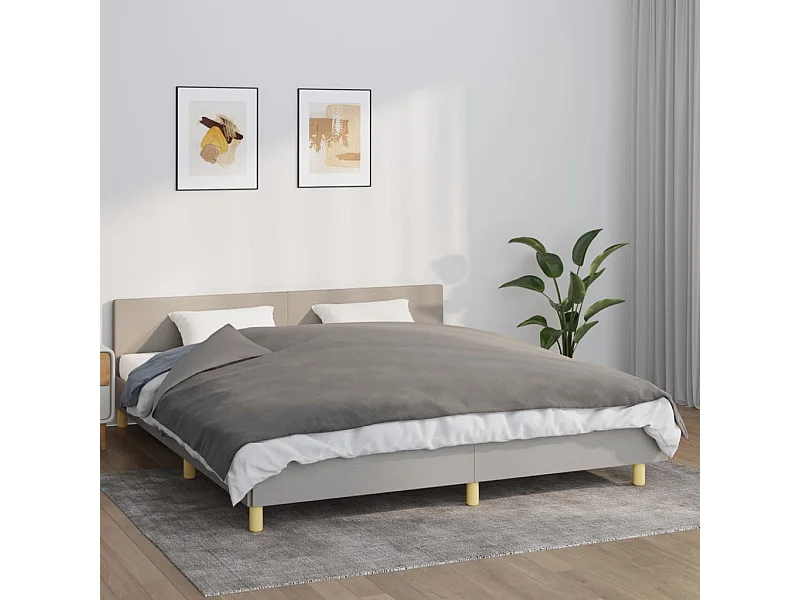 Couverture | Plaid lestée avec housse Gris 155x220 cm 11 kg Tissu