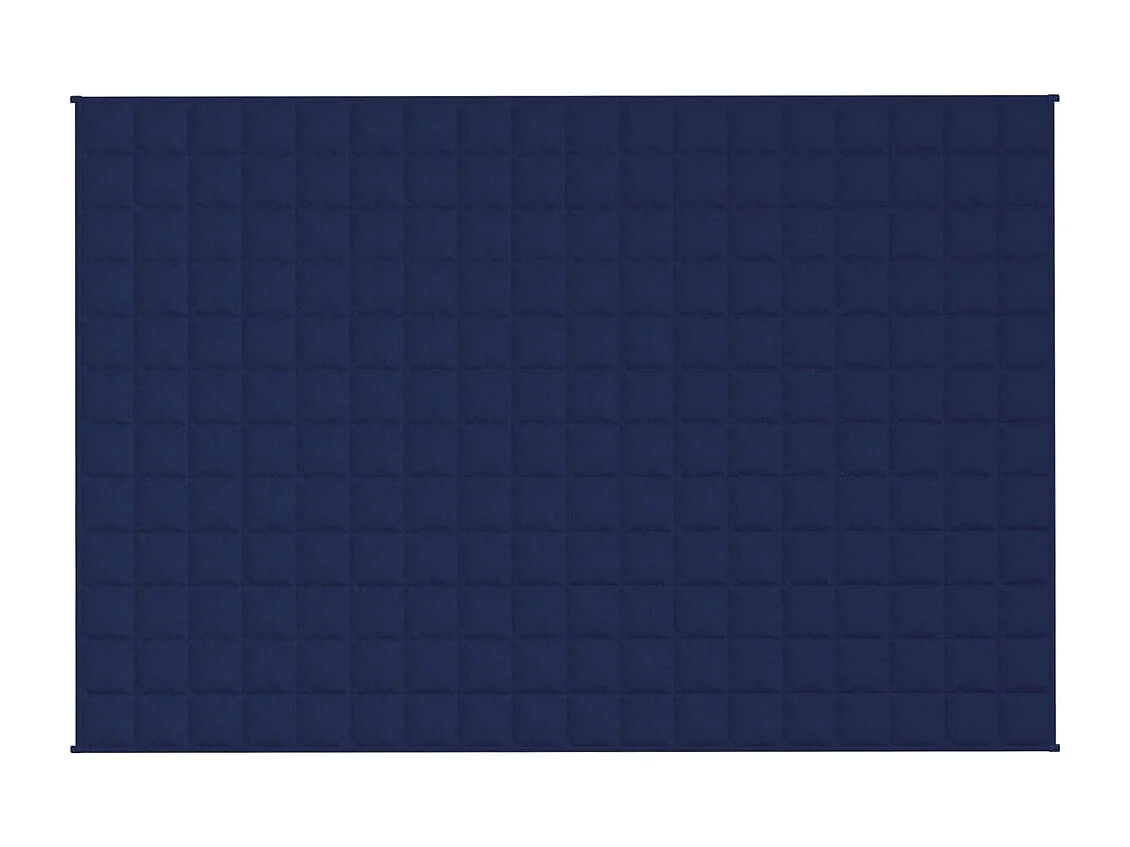 Couverture | Plaid lestée Bleu 122x183 cm 9 kg Tissu