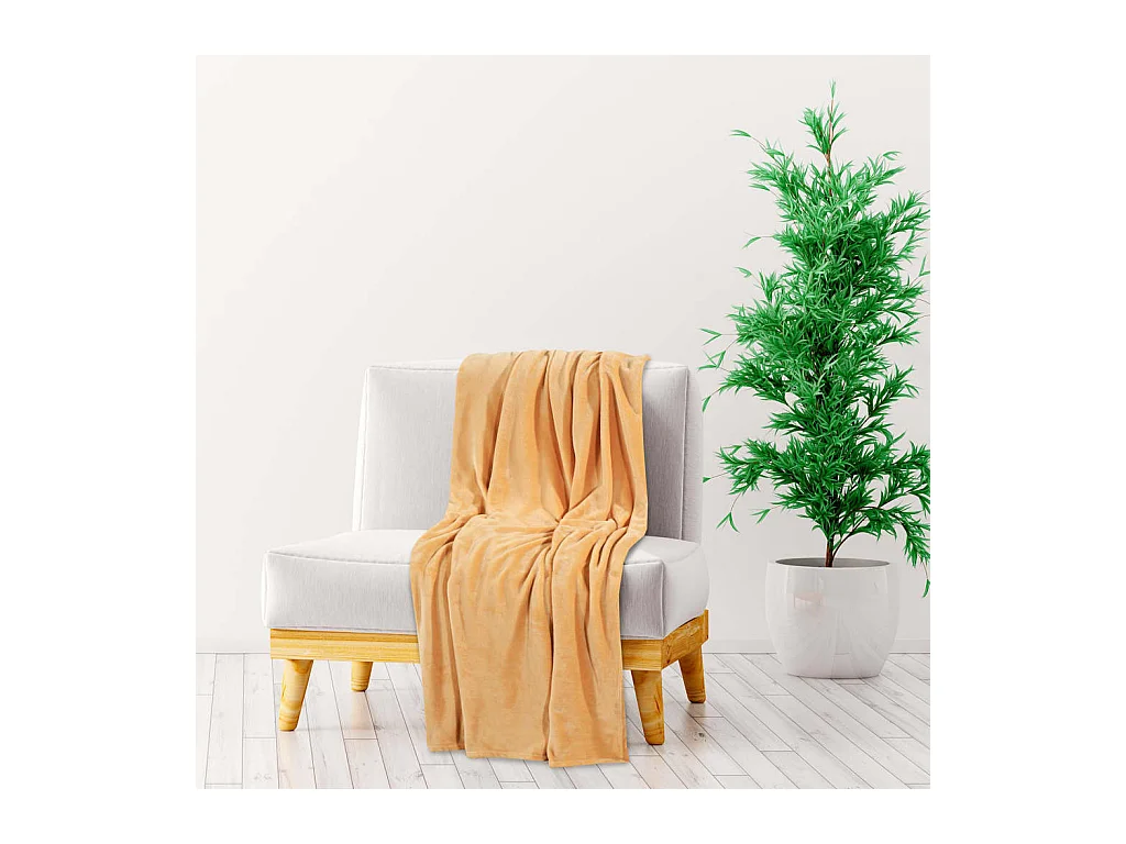 Couverture | Plaid brume du désert 150x200 cm polyester