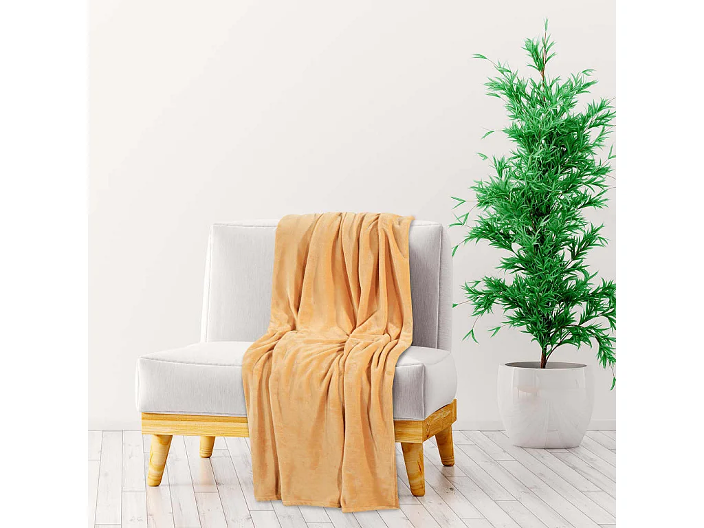 Couverture | Plaid brume du désert 150x200 cm polyester