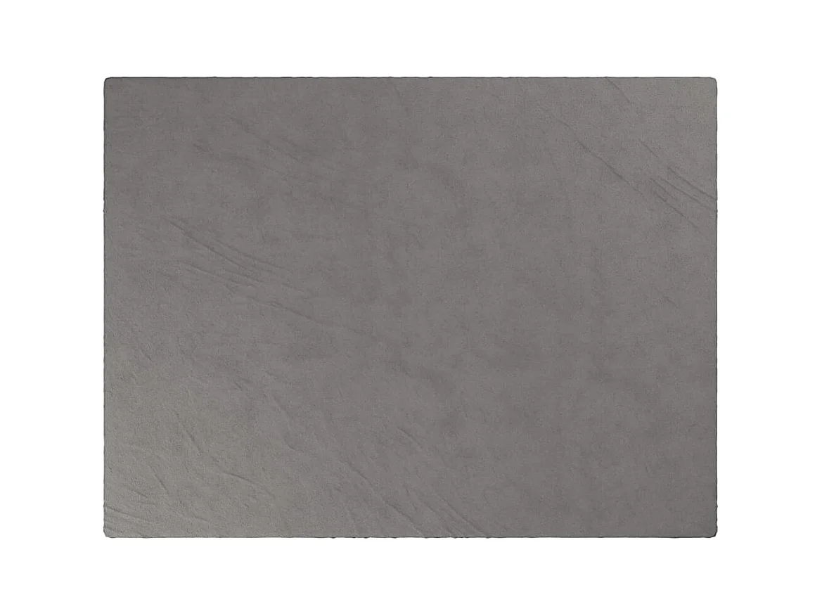 Couverture | Plaid lestée avec housse Gris 150x200 cm 11 kg Tissu