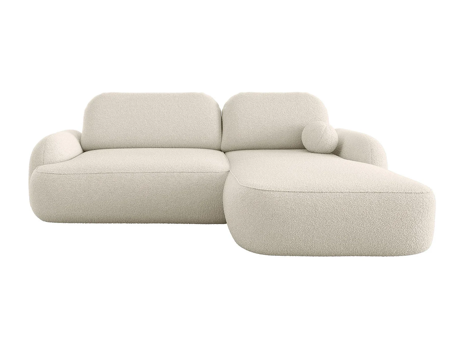 BEDANTE Ecksofa MOLLY L Rechts TERRA FROTTE 01 Beige mit Schlaffunktion L-Form Sofa mit Stauraum Bettkasten Wohnzimmersofa Couch Sofa Bettsofa Bettkasten Bettcouch