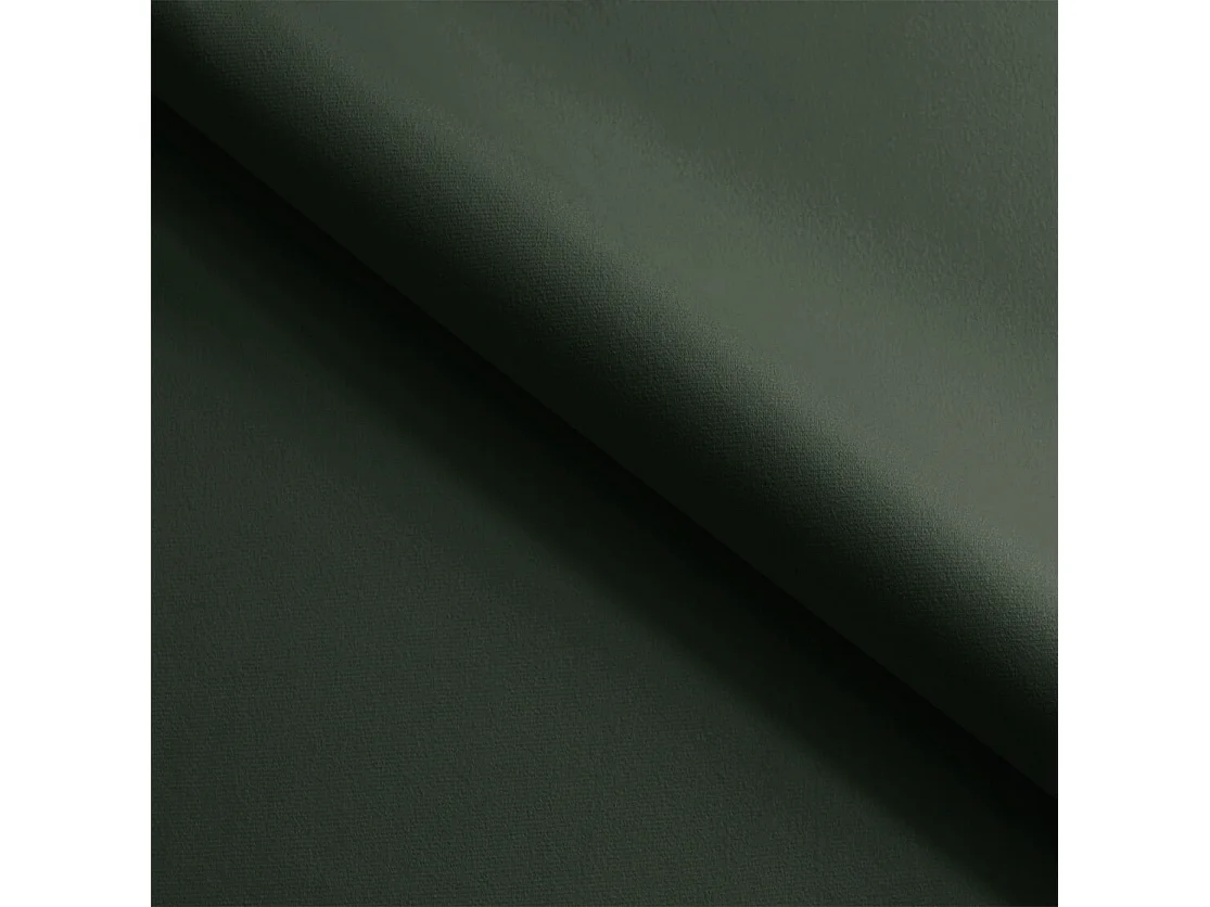 Canapé d'angle convertible coulissant 3 places en tissu Vert foncé BEDNATE