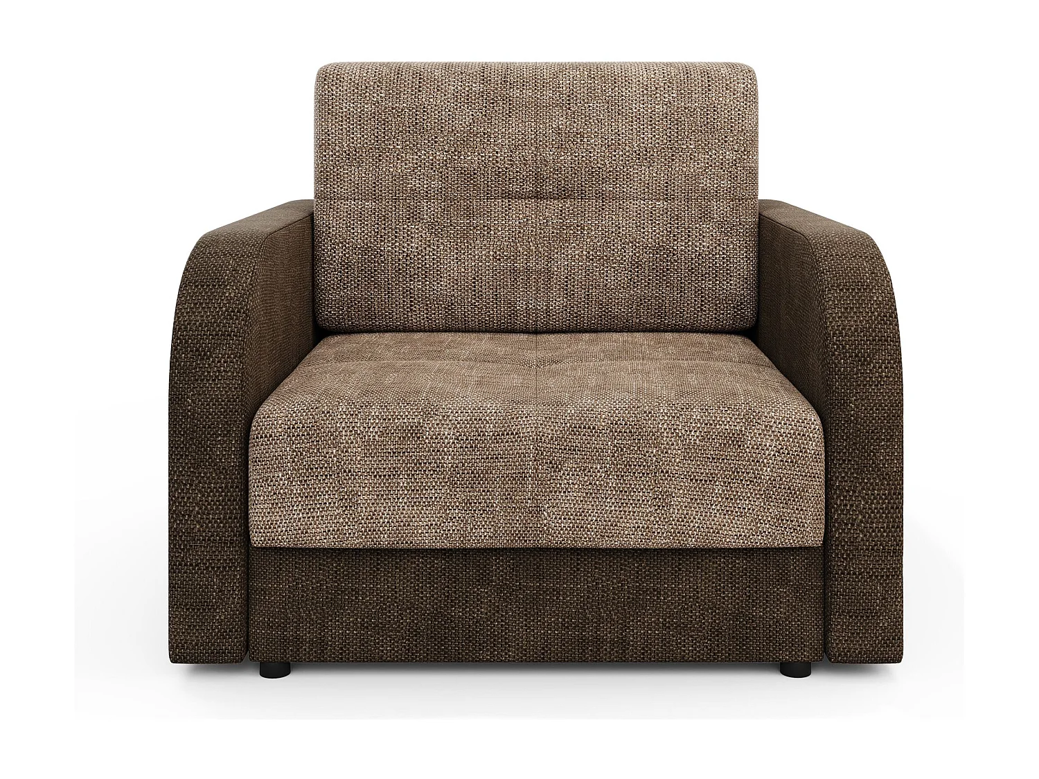 BEDANTE canapé TWICE 80 avec fonction de couchage KORNET 12+00 marron