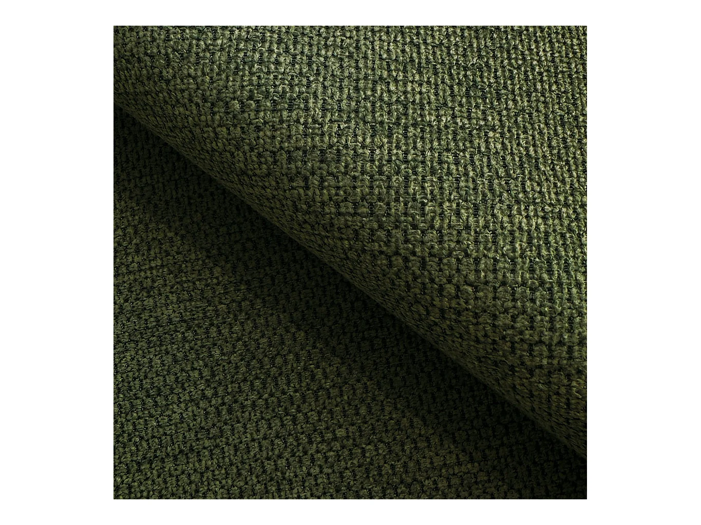 BEDANTE canapé d'angle BEGA U Links ARAGON 39 vert avec fonction de couchage canapé en forme de U avec coffre de rangement