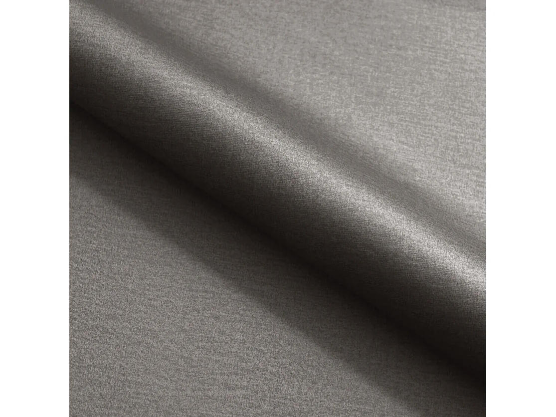 Canapé d'angle convertible 5 places en tissu gris foncé