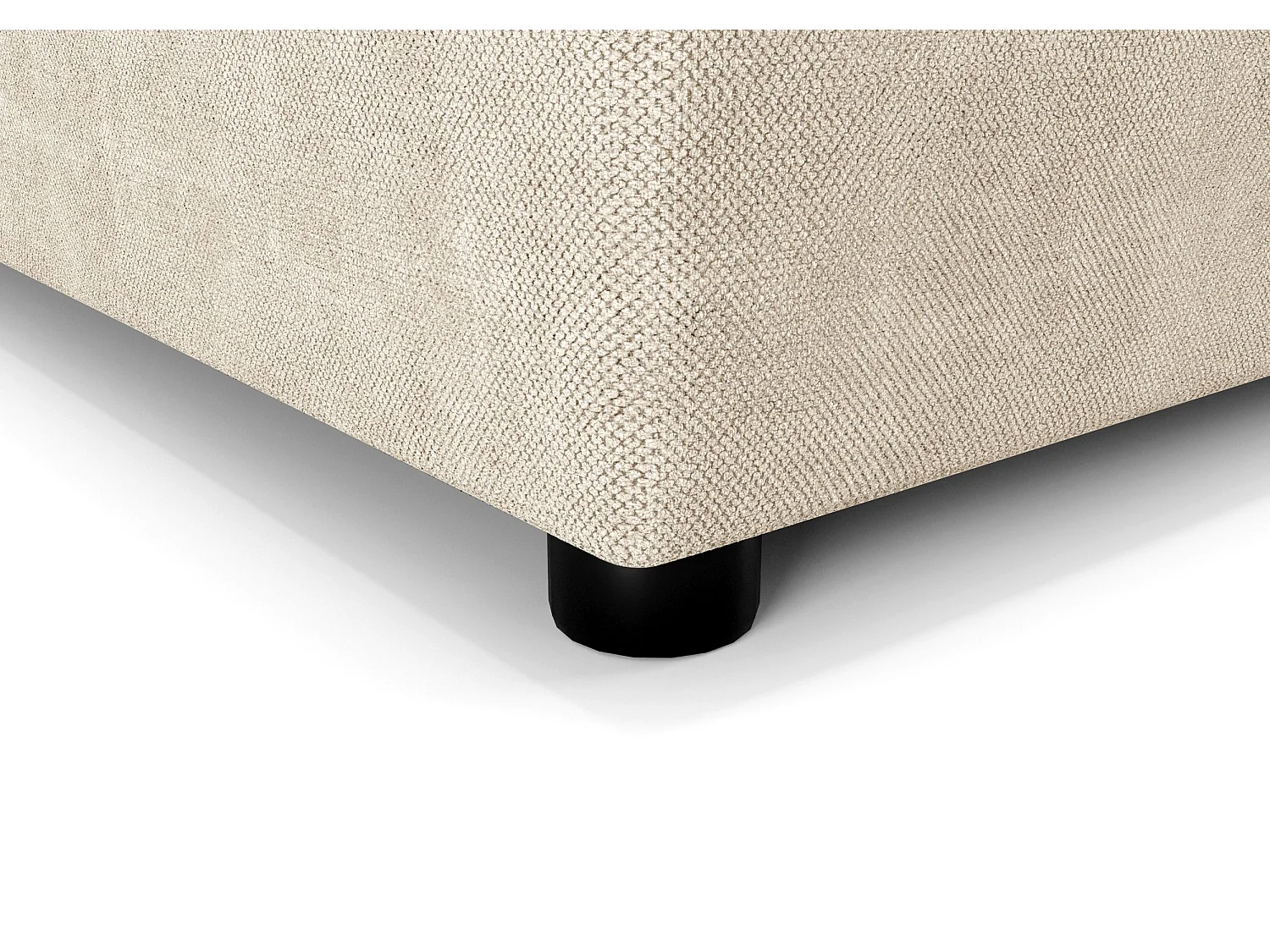 BEDANTE Boxspringbett KIDA 200x200 Curio 09 Ecru Bett Bettkasten Ehebett Hotelbett Schlafzimmer Topper Matratze Stauraum