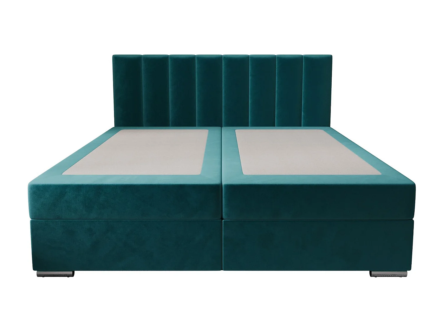 BEDANTE Boxspringbett ZAKO 2 180x200 Itaka 39 Blau Bett Bettkasten Ehebett Hotelbett Topper Matratze Schlafzimmer Stauraum